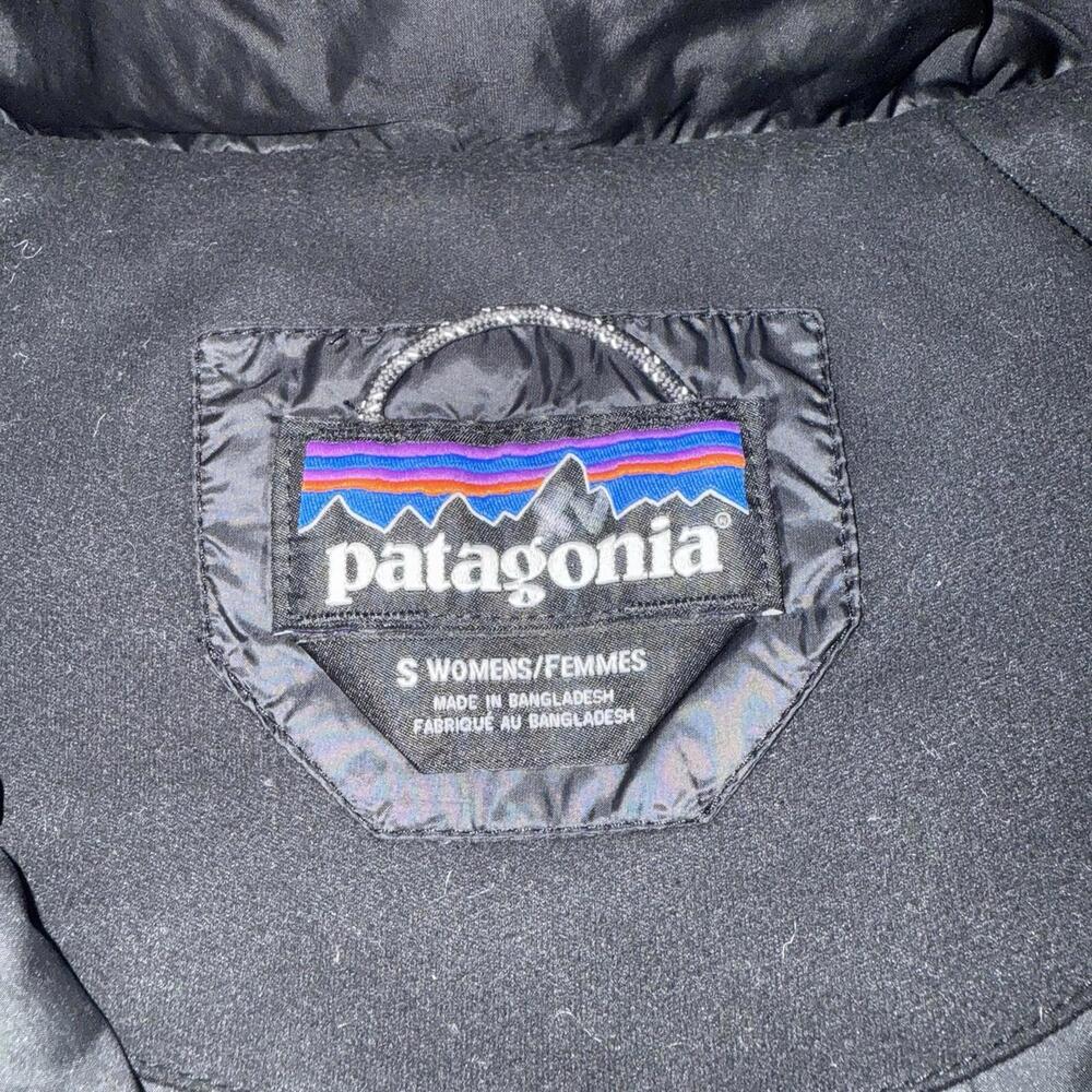 Patagonia Vest Adult Small Black Quilted Down Outdoor Hiking Womens - Picture 3 of 6
